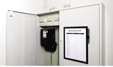 Magnetrahmen DURABLE MAGNETIC NOTE DIN A4 Polyethylen/Polypropylen schwarz DURABLE – Ansicht 3
