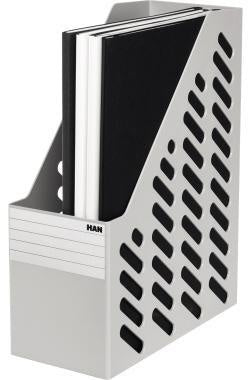 Stehsammler HAN KLASSIK XXL 115 x 315 x 246 cm (B x H x T) DIN A4 DIN C4 Werkstoff: Polystyrol lichtgrau HAN