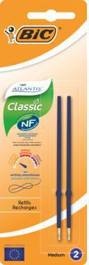 Kugelschreibermine BIC® refill X-smooth BIC Kugelschreiber ATLANTIS® Classic ATLANTIS® Soft 04mm blau IS1197 dokumentenecht