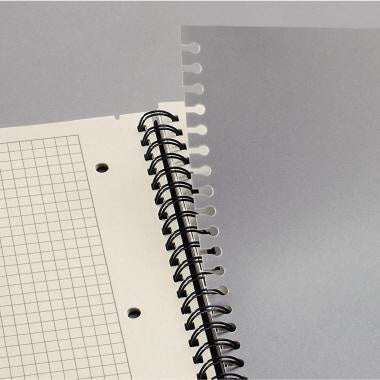 Collegeblock SIGEL Conceptum DIN A4 kariert 80g/m² Kunststoff schwarz Softwave 80 Bl SIGEL – Ansicht 5