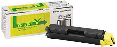 Toner KYOCERA Originalzubehör TK-580Y ca 2800 Seiten gelb KYOCERA