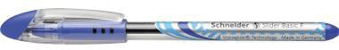 Kugelschreiber Schneider Slider Basic 035mm blau dokumentenecht Farbe des Schaftes: transparent SCHNEIDER