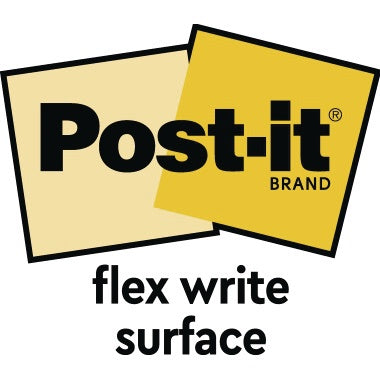 Whiteboardfolie Post-it® Flex Write 914 x 1219 cm (B x H) blanko inkl 1 Scotch BriteT Microfasertuch Flasche m – Ansicht 2