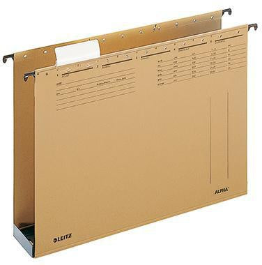 Hängesammler Leitz ALPHA® DIN A4 Natronkarton 100 % recycelt naturbraun LEITZ