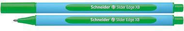 Kugelschreiber Schneider Slider Edge 07mm grün nicht dokumentenecht Farbe des Schaftes: cyan/grün SCHNEIDER
