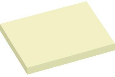 Haftnotiz Soennecken Powernotes 100 x 75 mm (B x H) gelb 100 Bl SOENNECKEN