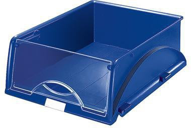Briefablage Leitz Sorty DIN A4 DIN C4 Überbreite Polystyrol Farbe: blau LEITZ