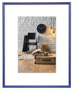 Bilderrahmen Hama Sevilla 21 x 297 cm (B x H) 15 x 20 cm (B x H) Polystyrol Kunststoff blau HAMA