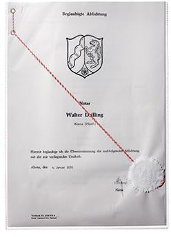 Ausweißhülle DURABLE DIN A4 Polypropylen transparent DURABLE DIN A4 Polypropylen transparent DURABLE