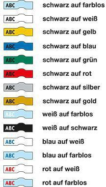Schriftbandkassette Brother P-touch TZe-621 9 mm x 8 m (B x L) gelb schwarz BROTHER – Ansicht 5