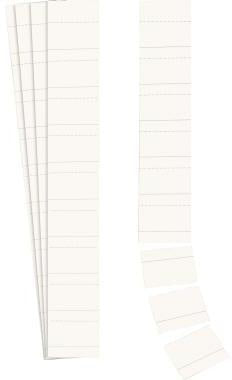 Einsteckkarte Ultradex Planrecord 7 x 32 cm (B x H) 190g/m² weiß 90 St/Pack ULTRADEX
