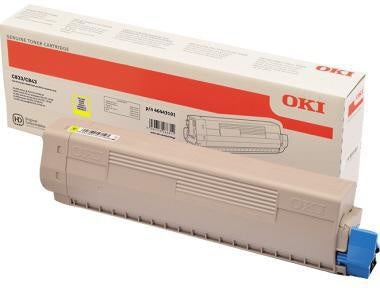 Toner OKI Originalzubehör 46443101 ca 10000 Seiten gelb OKI