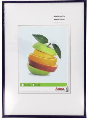 Bilderrahmen Hama Sevilla 297 x 42 cm (B x H) 18 x 24 cm (B x H) Polystyrol Kunststoff blau HAMA