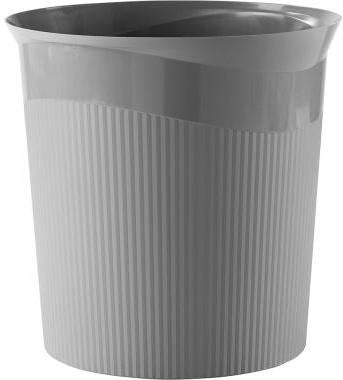 Papierkorb HAN Re-LOOP 288 x 287 cm (D x H) 13l Polypropylen 100 % recycelt Farbe: dunkelgrau 1 Sortierfach HAN