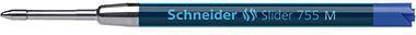 Kugelschreibermine Schneider Slider 755 Schneider Kugelschreiber Plug+Play-System 05mm M blau G2 dokumentenecht SCHNEIDER