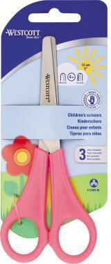 Bastelschere Westcott Kids 130mm Stahl pink Westcott Kids 130mm Stahl pink WESTCOTT
