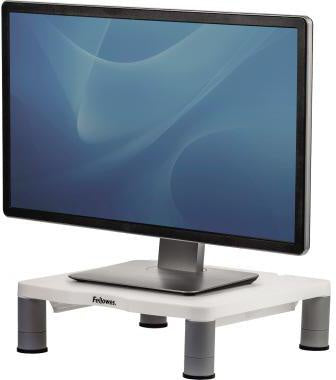 Monitorständer Fellowes® Standard 3333 x 1016 x 3429 cm (B x H x T) 27kg höhenverstellbar Kunststoff weiß – Ansicht 3