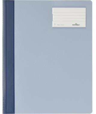 Schnellhefter DURABLE DIN A4 Überbreite Hartfolie blau DURABLE DIN A4 Überbreite Hartfolie blau DURABLE