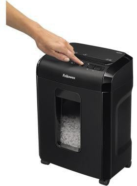 Aktenvernichter Fellowes® Powershred® 10M P-5 Papier Heftklammern Kreditkarten Partikelschnitt 10 Bl (70 g/m²) – Ansicht 4