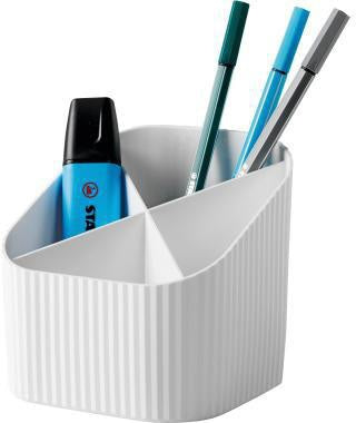 Stifteköcher HAN Re-X-LOOP 111 x 105 x 111 cm (B x H x T) Polypropylen 100 % recycelt weiß HAN – Ansicht 3