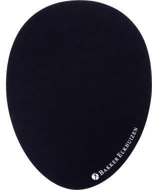 Mauspad BakkerElkhuizen Egg Ergo 23 x 02 x 30 cm (B x H x T) Gummi/Polyester/Gewebe schwarz BAKKERELKHUIZEN