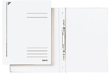 Spiralhefter Leitz DIN A4 430g/m² mit Beschriftungsfeld Pendareckarton recycelt weiß LEITZ