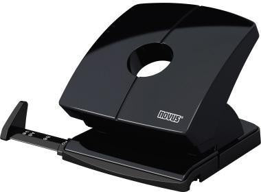 Locher NOVUS B 230 8cm 30 Bl (80 g/m²) mit Anschlagschiene schwarz NOVUS