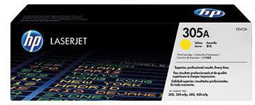 Toner HP Originalzubehör 305A ca 2600 Seiten gelb HP