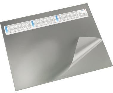 Schreibunterlage Läufür Durella DS 53 x 40 cm (B x H) mit Folienauflage Kunststoff grau LÄUFER