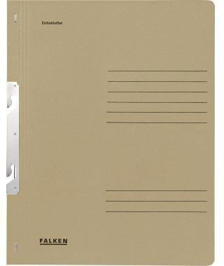 Einhakhefter Falken DIN A4 250g/m² Manilakarton grau Falken DIN A4 250g/m² Manilakarton grau FALKEN - VPE: 50