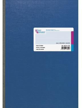 Kladde König & Ebhardt DIN A4 liniert blau 96 Bl KÖNIG & EBHARDT
