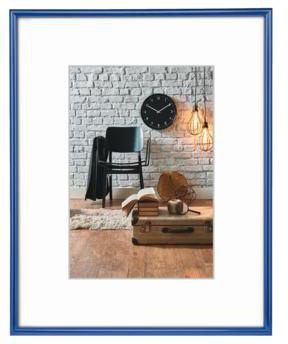 Bilderrahmen Hama Sevilla 21 x 297 cm (B x H) 15 x 20 cm (B x H) Reflexglas Kunststoff blau HAMA