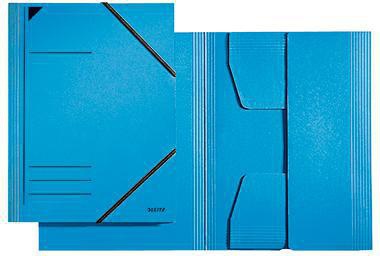 Eckspanner Leitz DIN A4 Pendareckarton recycelt blau LEITZ