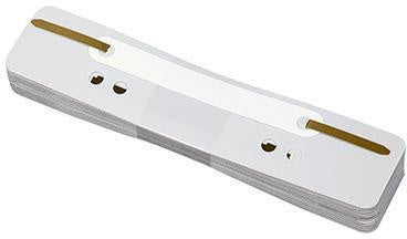 Heftstreifen Soennecken 34 x 15 cm (B x H) Polypropylen grau 25 St/Pack SOENNECKEN