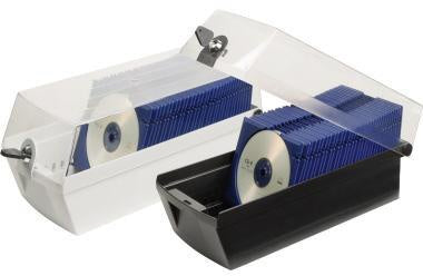 CD/DVD Box HAN MÄX 60 168 x 15 x 365 cm (B x H x T) Polystyrol schwarz HAN – Ansicht 3