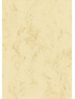 Marmorpapier SIGEL DIN A4 90g/m² Feinpapier beige 100 Bl/Pack SIGEL