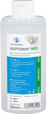 Handdesinfektion ASEPTOMAN® MED flüssig nicht alkoholfrei antibakteriell bakterizid levurozid tuberkulozid