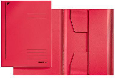 Jurismappe Leitz DIN A4 Pendareckarton 100 % recycelt rot LEITZ
