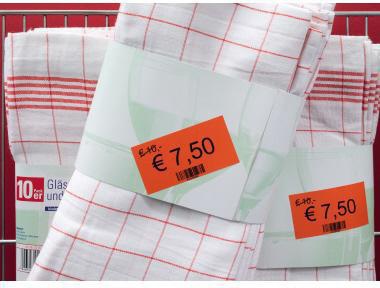 Universaletikett HERMA 105 x 423 mm (B x H) wieder ablösbar Papier rot 280 Etik/Pack HERMA – Ansicht 3