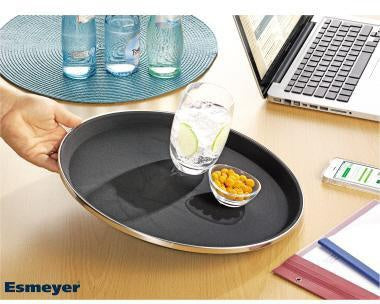 Serviertablett Esmeyer® TENNESSEE 355cm Fiberglas Farbe: schwarz ESMEYER