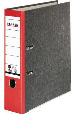 Ordner Falken 80mm DIN A4 Werkstoff: Pappe Material der Kaschierung außen: Papier Material der Kaschierung innen: Papier r