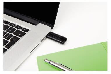 USB-Stick Verbatim PinStripe USB 32 Gen 1 16Gbyte schwarz VERBATIM – Ansicht 3