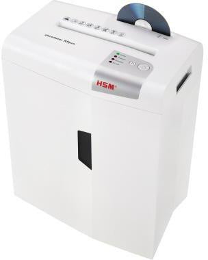 Aktenvernichter HSM® shredstar X6pro P-5 Papier Heftklammern Büroklammern Kreditkarten CDs/DVDs Partikelschnitt – Ansicht 4