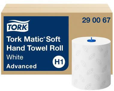 Handtuchrolle Tork Matic® Advanced 21 cm x 150 m (B x L) Zellstoff recycelt weiß TORK