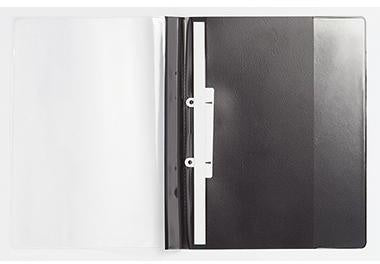 Angebotshefter DURABLE DURAPLUS® DE LUXE DIN A4 Überbreite PVC schwarz DURABLE