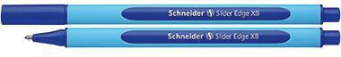 Kugelschreiber Schneider Slider Edge 07mm blau nicht dokumentenecht Farbe des Schaftes: cyan/blau SCHNEIDER
