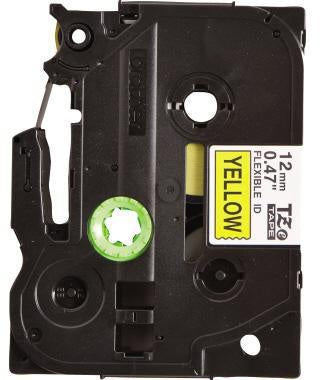 Schriftbandkassette Brother P-touch TZe-FX631 12 mm x 8 m (B x L) gelb schwarz BROTHER