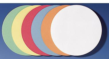 Moderationskarte FRANKEN 14cm 130g/m² Altpapier 100 % recycelt farbig sortiert 300 St/Pack FRANKEN