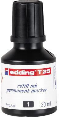 Nachfülltinte Marker edding T25 Flasche schwarz 30ml edding T25 Flasche schwarz 30ml EDDING