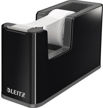 Tischabroller Leitz Duo Colour 19 mm x 33 m (B x L) inkl Klebefilm mit Lösungsmittel schwarz LEITZ